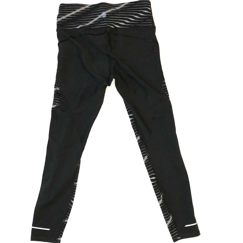 Athleta Leggings - Black, Grey, S - Picture 2 of 3